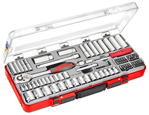 Connex COX580271 Jeu de clés à douille; 71 pièces 3/8" 1/4" - Jouets & Jeux Amazon France à 46.51€