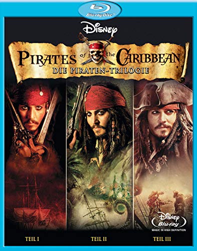 Pirates of the Caribbean - Trilogie [Alemania] [Blu-ray] - Auto & Moto Amazon Espagne à 9.62€
