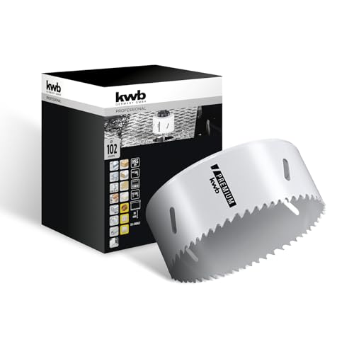 kwb HSS Bi-Metall-Lochsäge Ø 102 mm, 8% kobaltlegiert mit... - DIY & Tools Amazon Germany à 21.81€