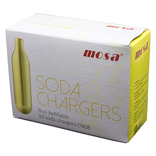 Mosa CR503 Lot de 10 Ampoules de CO2 + Cartouche de Soda... - Bricolage & Outils Amazon France à 10.27€