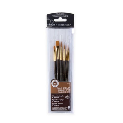 Royal and Langnickel RSET-9161 Taklon Variety Brush Set... - Beauty & Fragrances Amazon UK à 4.03€