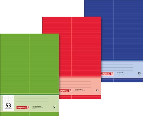 Fontaine 1043725 Carnet vocabulaire (A4, 32 feuilles ligné... - Sports & Fitness en promo à 5.72€