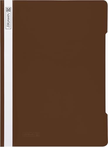 Brunnen File Folder/Plastic Folder A4 PVC Film Brown - Amazon UK à 2.59€
