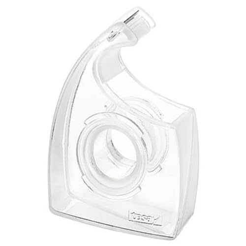tesa Handabroller Easy Cut, für Rollen bis 33 m, transparent - Beauté & Parfums Amazon Allemagne à 1.29€