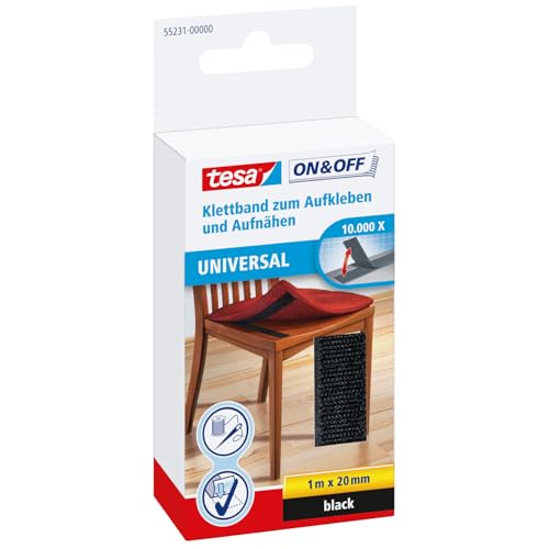 Tesa On & Off Bande auto-agrippante à coudre et à coller... - Maison & Cuisine Amazon France à 4.50€