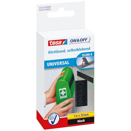 tesa On & Off General Purpose Stick on Tape - Self-Adhesive... - Maison & Cuisine Amazon Royaume-Uni à 2.87€