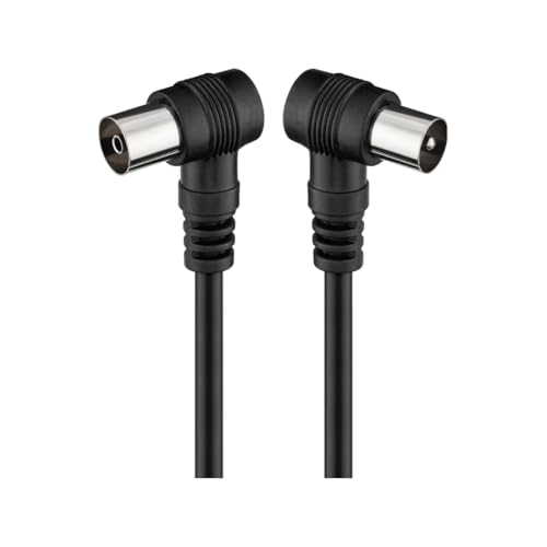 Goobay 11525 Cavetto Coax Antenna ad Angolo Coassiale (<70... - Bon plan à 1.64€