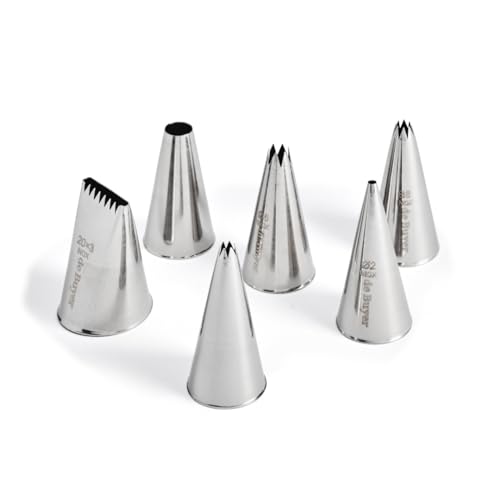 De Buyer Set 6 beccucci acciaio assortiti, 2114.00n - Amazon Italie à 17.89€