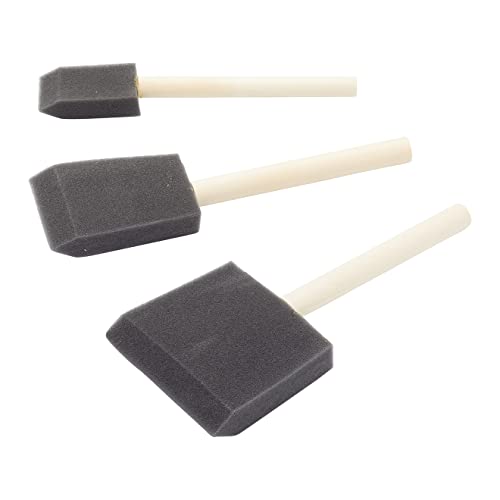 Fit For The Job 3 Piece Foam Paint Brush Set, Foam Brushes... - Home & Kitchen Amazon UK à 3.75€