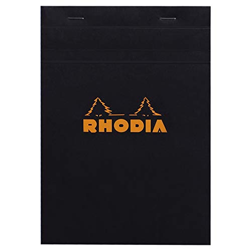 RHODIA 162009C - Bloc-Notes Agrafé N°16 Black - A5 14,8 x... - Nouvelle promo Amazon à 2.99€
