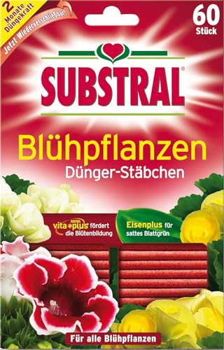 Substral Dünger-Stäbchen für Blühpflanzen mit Eisen-Plus... - Garden & Outdoor Amazon Germany à 3.99€
