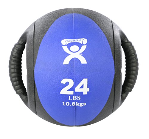 CanDo Médecine-Ball Cando Poignée Double Bleu 10,9 kg - Sports & Fitness en promo à 85.33€
