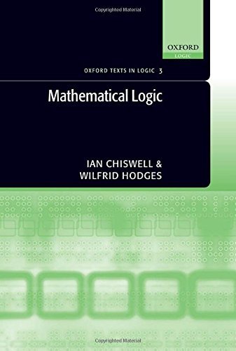 Mathematical Logic (Oxford Texts in Logic Book 3) en promo sur Amazon