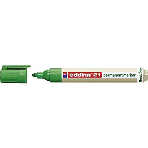 Edding Ecoline 21 Marcatore Permanente, Colore Verde, 1... en promo à 5,43€ (-0%) sur Amazon IT