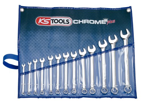 KS Tools 518.0643 6-22mm Chrome+ Combi Spanner Set (13... - Home & Kitchen Amazon UK à 44.72€