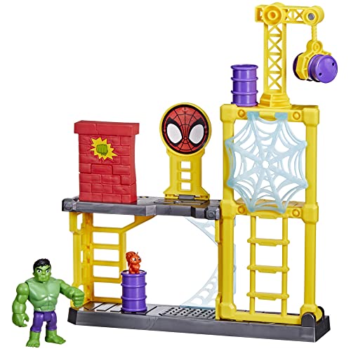 Marvel Spidey and His Amazing Friends Hulks Schmetter-Set... - Jouets & Jeux en promo à 24.29€