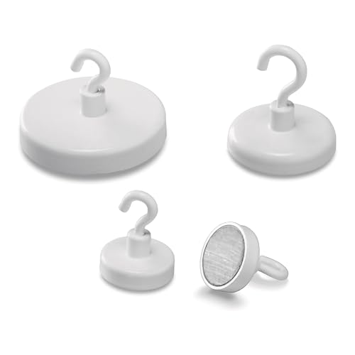 Holtz Ganchos magnéticos (Fuerza aprox. 4KG 36 mm - Nouvelle promo Amazon à 6.18€