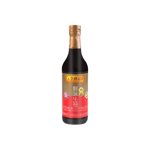 Lee Kum Kee Premium Soy Sauce, 16.9-Ounce Bottle (Pack of... - Épicerie en promo à 15.46€