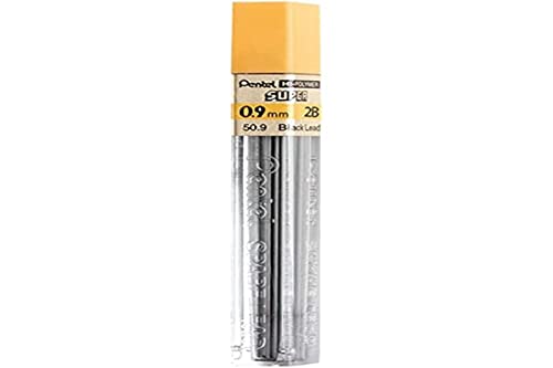 Pentel - Minas Super Hi-Polymer 0,9mm 2B - Fournitures Bureau en promo à 1.75€