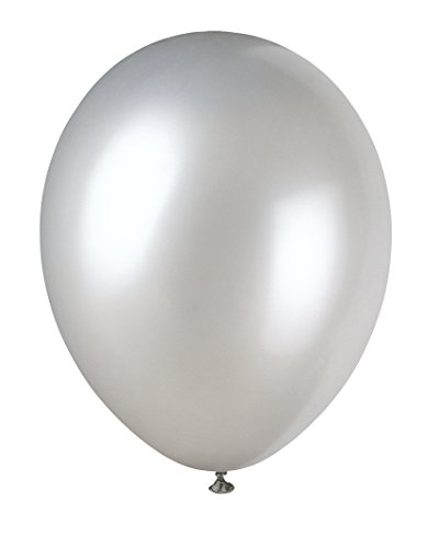 Premium Shimmer Silver Pearlized Balloons (30cm) Pack of 8... - Fournitures Bureau Amazon Royaume-Uni à 1.40€