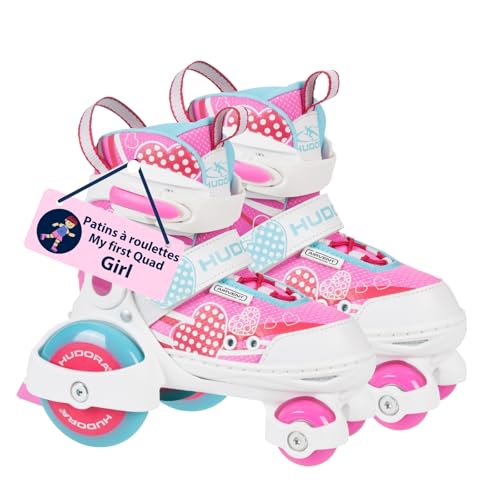 HUDORA Patins à roulettes My First Quad en différentes... - Jouets & Jeux en promo à 36.50€