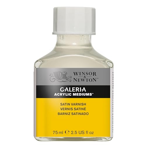 Winsor & Newton Galeria Medium Vernis Satine 75ml - Loisirs Créatifs Amazon France à 8.70€