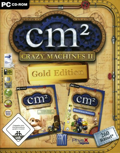 cm: Crazy Machines II - Gold Edition - Jeux Vidéo & Consoles Amazon Allemagne à 3.78€