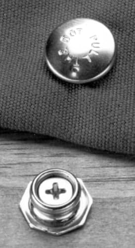 One Way Pull Snap Male on Wood Screw 100 Pack - Bricolage & Outils Amazon Royaume-Uni à 25.00€