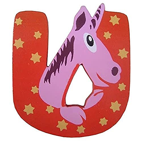 Small Foot Lettera U in Legno Con animali - Animalerie en promo à 6.55€