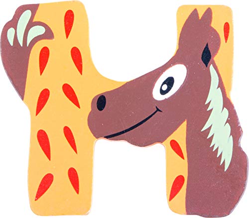 Legler 4657 - Buchstaben Tiere A bis Z, Buchstabe - H - Maison & Cuisine Amazon Allemagne à 0.99€