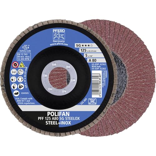 Pferd 67608125 Polifan PFF 125 A 80 SG - Bricolage & Outils Amazon Allemagne à 5.04€