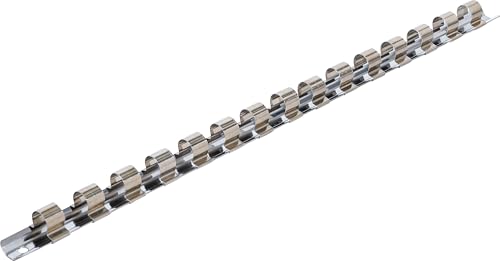 BGS 2540 | Aufsteckschiene mit 15 Clips | 12,5 mm (1/2") |... - Maison & Cuisine en promo à 3.69€