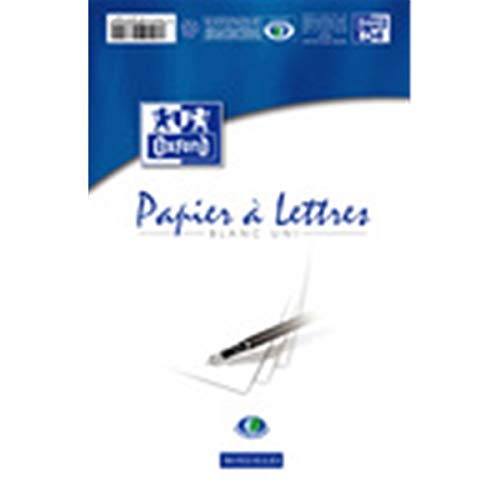 Oxford 23524 Bloc Correspondance A4 Papier Vélin Supérieur... - Fournitures Bureau en promo à 2.00€