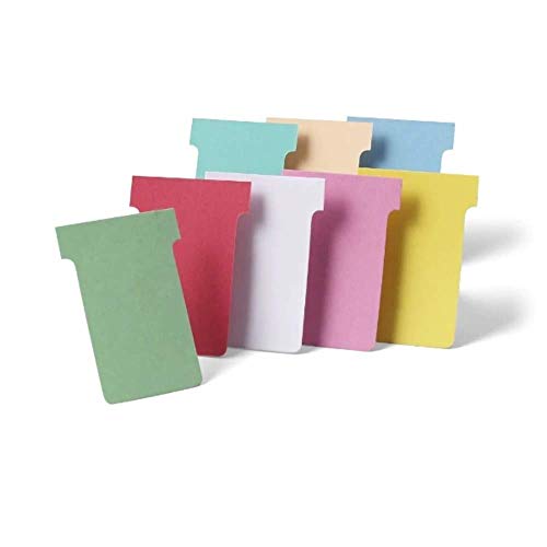 Nobo Schede a T Indice 3, Confezione da 100, Rosa - Jouets & Jeux en promo à 4.42€
