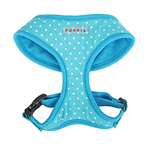 Puppia Dotty Harnais, S Bleu - Animalerie en promo à 19.90€
