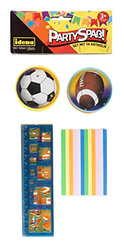 Idena 40440 - Partyspaß Set mit 14 Artikeln, 4... - Sports & Fitness en promo à 2.99€