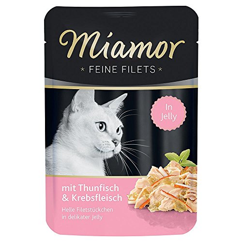 Miamor Feine Filets Thun & Gemüse 100g - Animalerie Amazon Allemagne à 11.90€