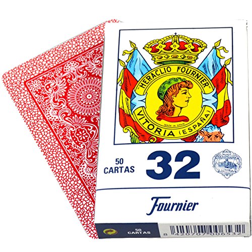 Fournier - Jeu de Cartes Bleu/Rouge (F20993) - Jouets & Jeux Amazon France à 6.23€
