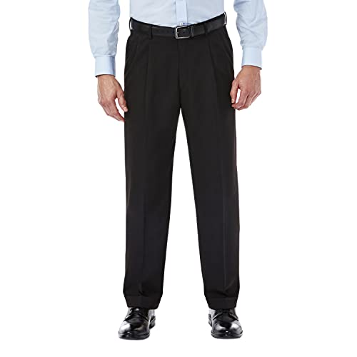 Haggar Mynx Gabardine - Pantaloni da uomo con pieghe sul... - Amazon Italie à 12.24€
