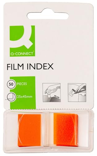 Segnapagina in blister Q-Connect 25x45 mm arancio... - Fournitures Bureau Amazon Italie à 2.98€