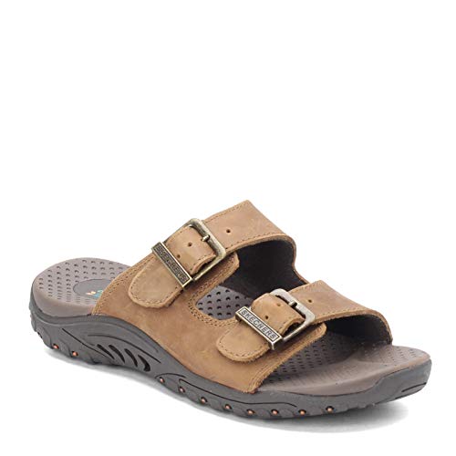 Skechers - Eggae Jammin Brun Confort - Tongs Claquettes... - Mode & Vêtements Amazon France à 45.04€