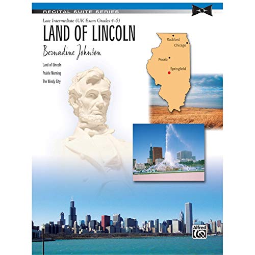 Bernadine Johnson-Land of Lincoln-Piano - Musique & Instruments Amazon Royaume-Uni à 8.52€