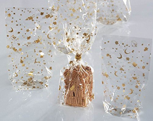 Folia 292/00 - Zellglasbeutel mit Weihnachtsdruck, ca. 14,5... - Maison & Cuisine Amazon Allemagne à 5.73€