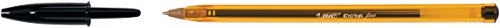 Bic 759985 penna cristallo Fine, nero, 1 pezzo - Fournitures Bureau Amazon Italie à 3.91€