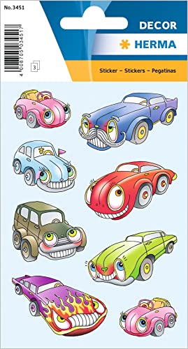 HERMA 3451 Pegatinas infantiles Cars I (24 pegatinas... - Auto & Moto Amazon Espagne à 4.53€