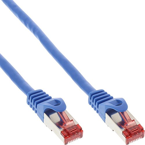 InLine 4043718123643 Câble Ethernet RJ45 de Réseau Bleu 1,5... en promo à 6,67€ (-46%) sur Amazon FR