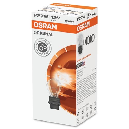 OSRAM O3156 Original 3156 P27W 12V 27W W2,5x16d, Set de 10 - Nouvelle promo Amazon à 3.15€