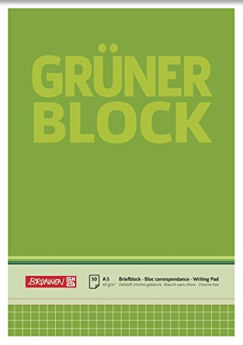 Baier & Schneider Brunnen 1052438 Briefblock / Schreibblock... - Amazon Allemagne à 1.49€