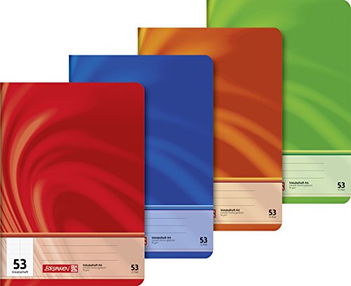 Brunnen 104647502 Carnet de vocabulaire, format A6, 32... - Fournitures Bureau Amazon France à 2.89€