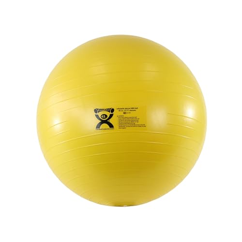CanDo Ballon Gym Antiburst Jaune 45 cm - Sports & Fitness en promo à 27.92€